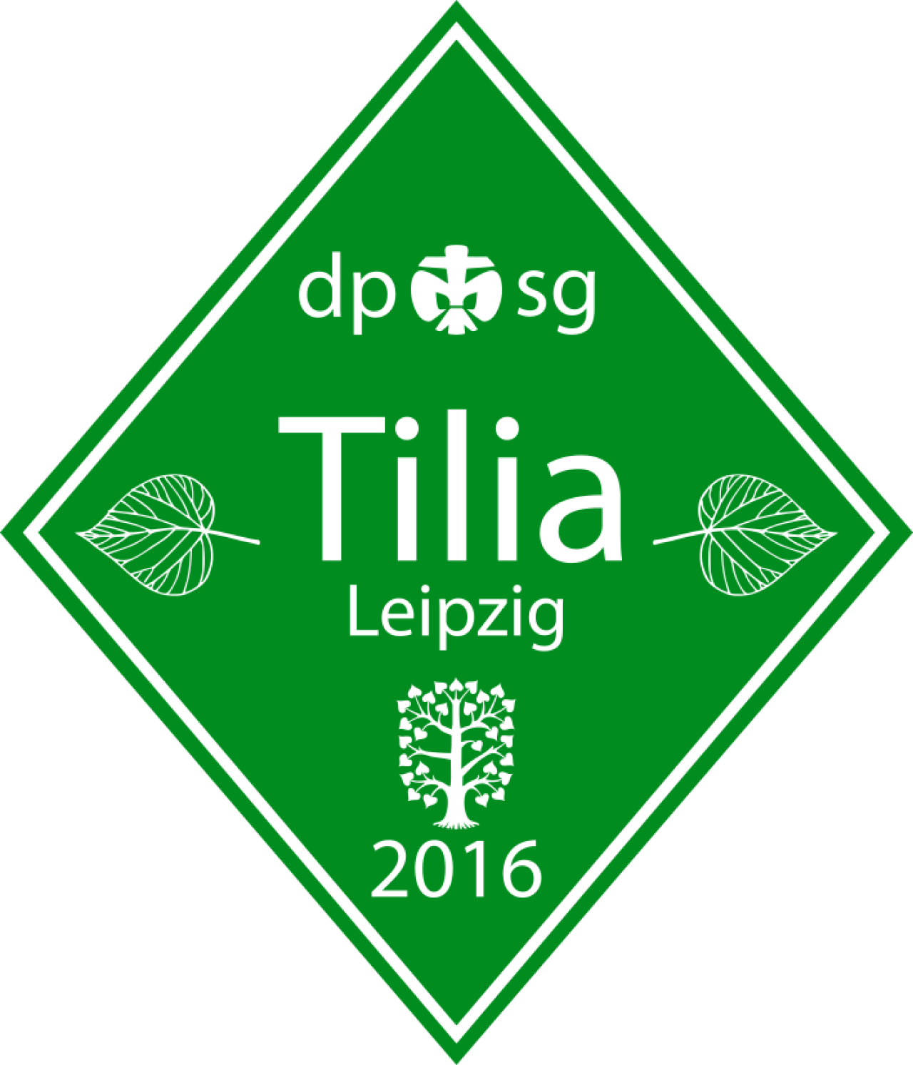Logo des Stamms Tilia der Deutschen Pfadfinderschaft Sankt Georg.