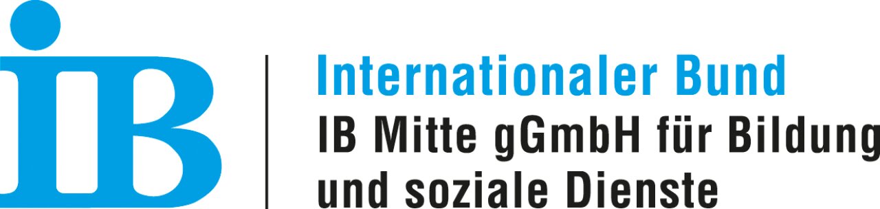 Logo des internationalen Bunds IB Mitte gGmbH für Bildung und soziale Dienste.