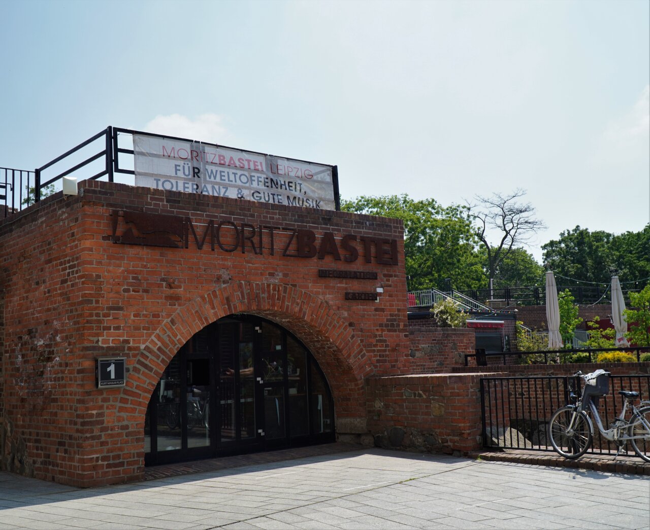 Die Moritzbastei.