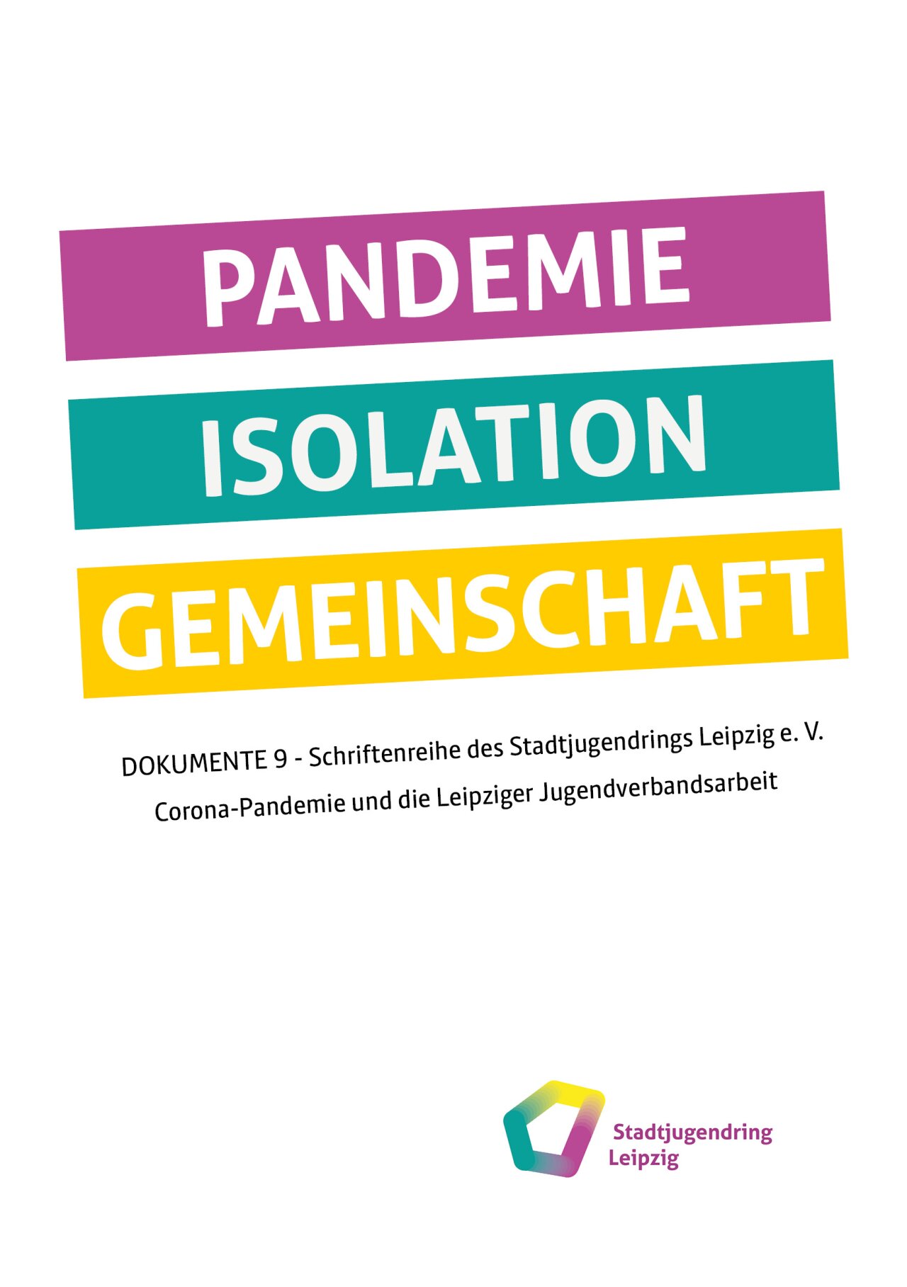 Deckblatt der 9. Ausgabe der Schriftenreihe DOKUMENTE.